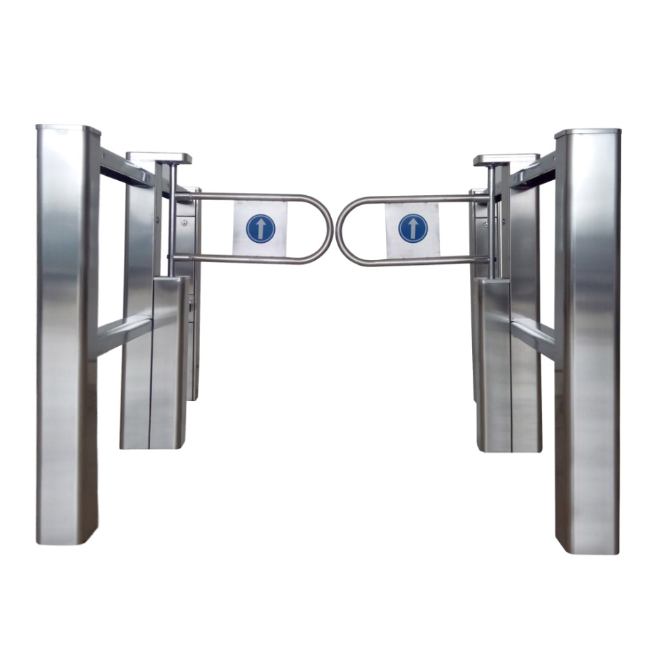 立式摆闸带护栏